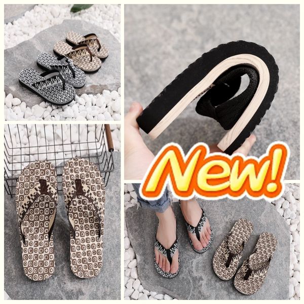 2024 GAI Damen Sandalen Herren Hausschuhe Fashion Floral Slipper Gummi Flats Sandalen Sommer Strand Schuhe niedriger Preis große Größe