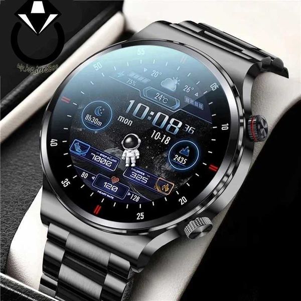 Nuovo orologio intelligente in metallo caldo di alta qualità per orologi sportivi da uomo per Android ios Smartwatch