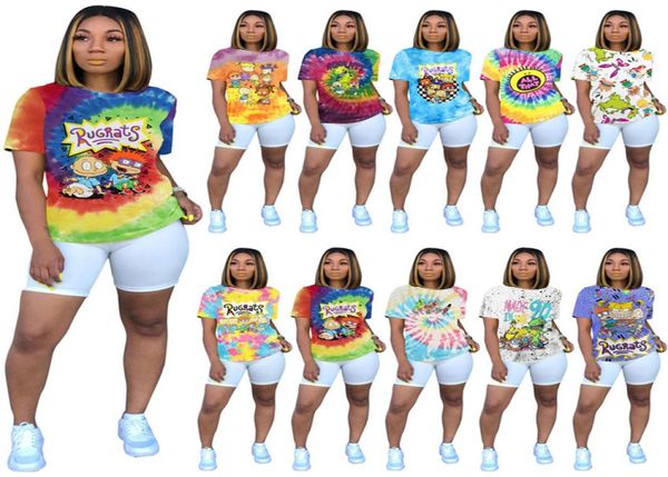 Donne Rugrats Magliette Plus Size S2XL Cartoon Pullover Manica corta Girocollo Magliette Sexy Estate Caual Abbigliamento DHL 30316462149