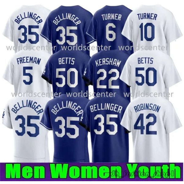 Los Angeles 17 Shohei Ohtani Dodgers Maglie Uomo Donna Gioventù 50 Mookie Betts 18 Yamamoto Julio Urias Maglie da baseball per bambini 503