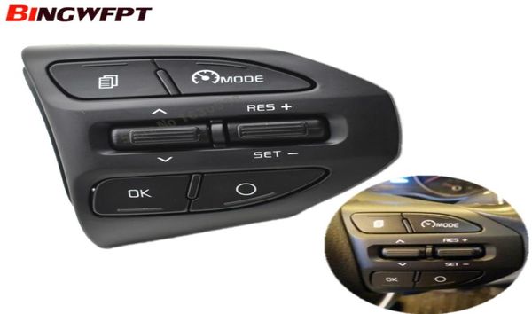 Volante RH Interruttore di controllo remoto della velocità di crociera per Kia RIO K2 Picanto 201718 Pulsanti al volante Bluetooth Phone Volume7255323