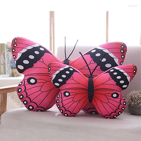 Yastık 4 renkli kelebek bebek kanepe Süper yumuşak dekoratif sandalye için