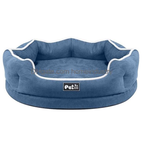 Cucce per cani Cucce Accessori Letto per cani in memory foam per cani di piccola taglia Casa calda invernale Morbido divano staccabile per animali Traspirante Tutto Se Dhl1N