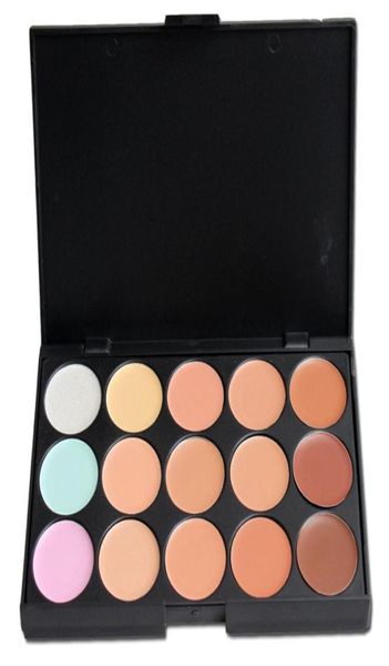 Spezielle professionelle 15-FARBEN-Concealer-Gesichtspflege, Camouflage-Make-up-Palette, 48 Stück, 15FG0115FG023319985