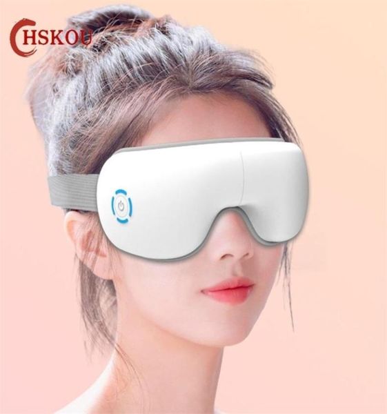 HSKOU Massagegerät 4D Smart Airbag Vibration Augengesundheitsgerät Heizung Bluetooth Musik Linderung von Müdigkeit und Augenringen 2106103642905