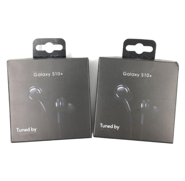 Mit Kleinkasten S10 Kopfhörer OEM-Qualität Kopfhörer Ohrhörer für Samsung S10 S10E S10P s9 s8 s7 plus für Jack In Ear verkabelt 35 mm EO1063846