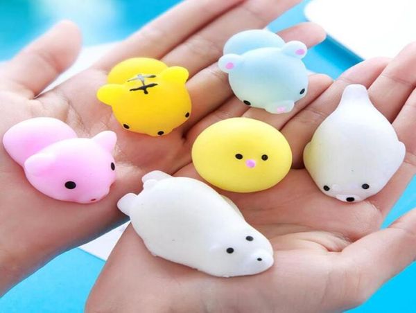 Atacado lento subindo brinquedo jumbo bun brinquedos animais bonito kawaii squeeze brinquedo dos desenhos animados mini squishies gato squishiy moda animal raro gi9208680