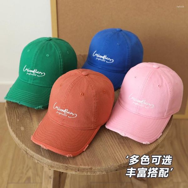 Cappellini da baseball 2024 Primavera Estate Berretto da baseball in cotone Retro Soft Top Moda giapponese Neutro Sport Cappelli da sole per uomini e donne