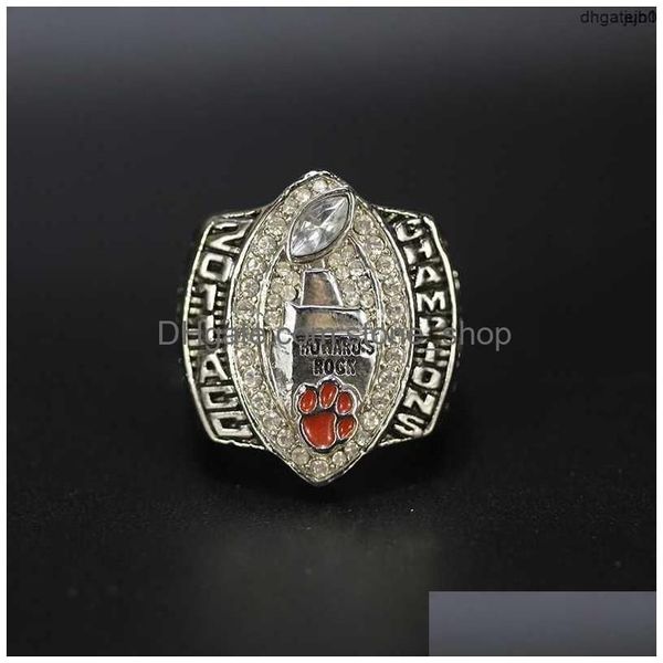 Bandringe Avqo Designer-Gedenkring 2011 Clemson Tigers Ncaa Rugby Championship Rin Drop Delivery Schmuck Dhn4Y