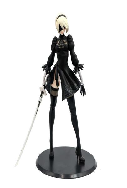 28 CM Gioco Anime NieR Automata 2b YoRHa No2 Tipo B Action Figure PVC Collection Modello Giocattoli Brinquedos Q06217764424