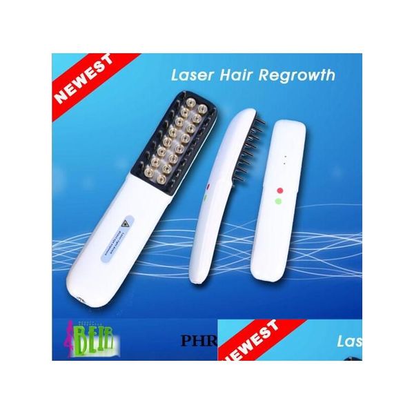 Spazzole per capelli Il nuovissimo pettine laser elettrico Anti-distacco Salute Testa Mas Crescita dei capelli Helpfly Consegna a goccia Prodotti per capelli Cura dei capelli Dhnoz