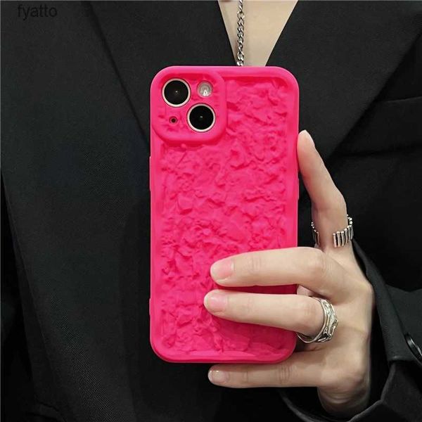 Custodie per cellulari Meteorite Texture Custodia per cellulare color caramello Pro Max Pro Max Cover antiurto con motivo rock opacoH240307