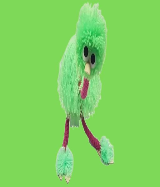 36 cm/14 Zoll Spielzeug Muppets Tier Muppet Handpuppen Spielzeug Plüsch Strauß Marionette Puppe für Baby8655537