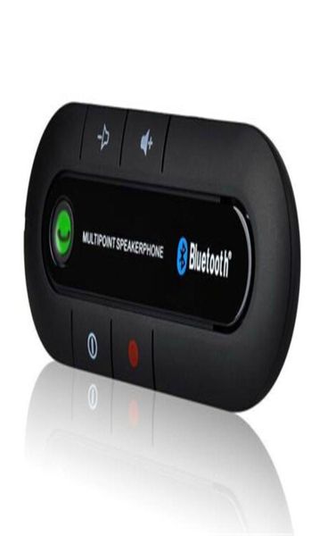 Nuovo veicolo senza fili multipunto mani senza fili vivavoce telefono cellulare mani Bluetooth v30 kit per auto neroblurosso8079235