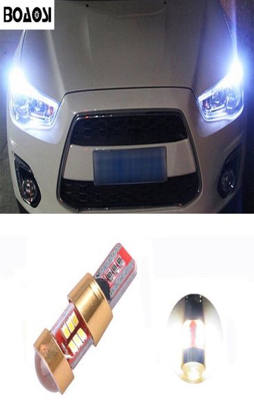 Boaosi carro canbus led t10 w5w luz de estacionamento luzes cunha para mitsubishi asx lancer 10 outlander 2013 pajero l200 expo2318017