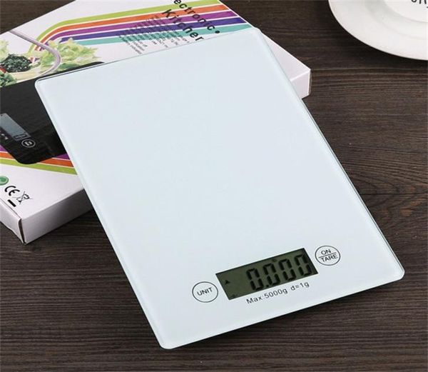 Bilancia da cucina digitale bilancia elettronica di precisione pesa da 1 grammo a 5 kg 5000 grammi Touch screen in vetro temperato GR Panel Baking 4717605