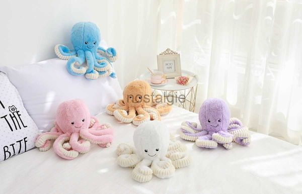 Мягкие игрушки Huggy Wuggy Осьминог мягкая игрушка Stuff Animal Pillow Рождественский подарок осьминог кальмар Плюшевая кукла Игрушка для детей Peluche Interactive 240307