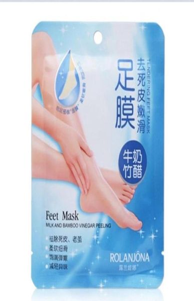 Calzini per maschera per piedi super esfolianti per calzini esfolianti per pedicure Cura dei piedi per la rimozione della pelle morta Nuovo6961220