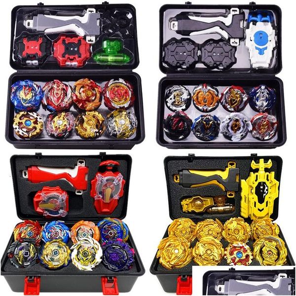 4D Beyblade Burst Surge Gt Metal Fusion Toy Gyro Launchers Toupie Tops Fafnir Spinning Bey Blades Toys 230605 Drop Delivery Dh5Ih
