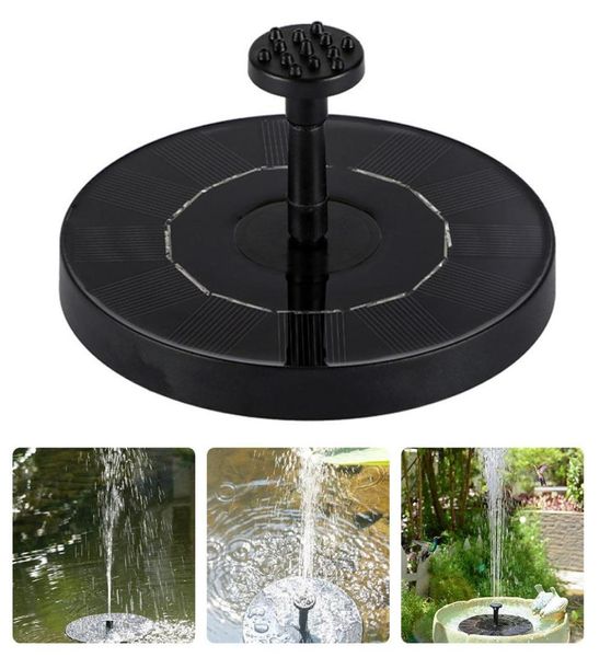 Kit pannello piscina elettrica pompa acqua da giardino Mini fontana solare galleggiante stagno Decorazione della casa Cascata alimentata da bagno per uccelli all'aperto2981545