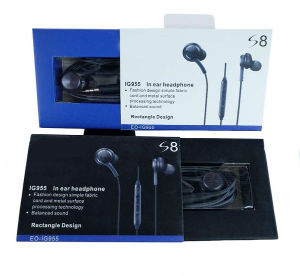 Für s8 kopfhörer hohe Qualität Kopfhörer Ohrhörer Für Samsung Galaxy S7 S6 S8 plus 35mm Kopfhörer In Ear Headset mit Mikrofon Lautstärke con3152294