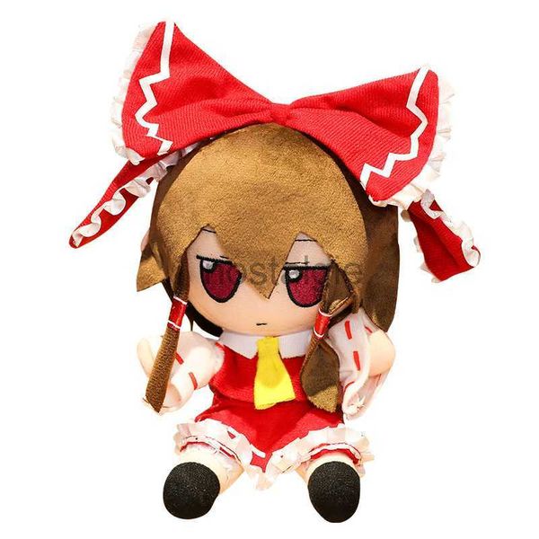 Animais de pelúcia recheados 20cm Japão Anime TouHou Projeto Hakurei Reimu Kirisame Komeiji Koishi Cosplay Boneca Bonito Bonecos Sentados Presentes 230726 240307