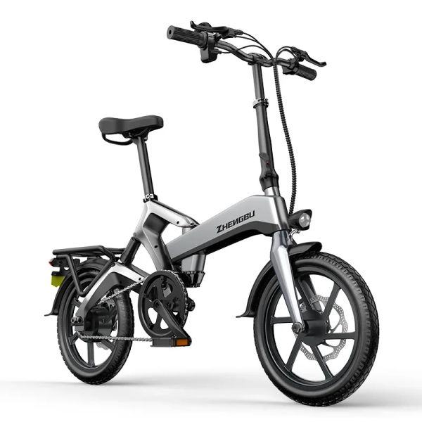 16-Zoll-Mini-Elektrofahrrad, zusammenklappbar, zwei Räder, Elektrofahrräder, 400 W, 48 V, 150 km, leichtes, tragbares Elektrofahrrad für Erwachsene