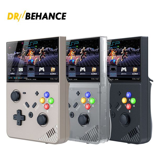 Nuovo R43 Pro Hd schermo da 4,3 pollici Controller di gioco 3D originale Console di gioco portatile 3D Home 4K Hd Grande Psp Ps1 Regalo per bambini