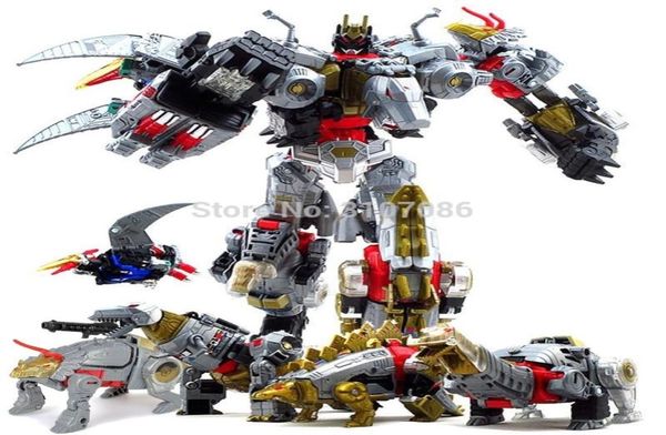 G1 BPF Transformation Dinoking Volcanicus Grimlock Slag Sludge Snarl Swoop slash Dinobots 5IN1 Фигурка Робот Игрушки T2001063416055