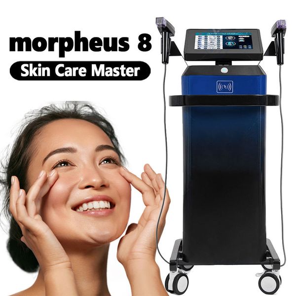 Cura della pelle Rughe Smagliature Rimozione dell'acne Terapia con microaghi per il ringiovanimento della pelle Macchina frazionaria Morpheus 8