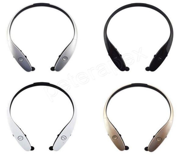 HBS 900 HBS900 Kablosuz Spor Boyun Bant Kulaklığı Inear Kulaklık Bluetooth Stereo Kulaklık Kulaklıkları LG HBS900 iPhone X 8 SAM2633514