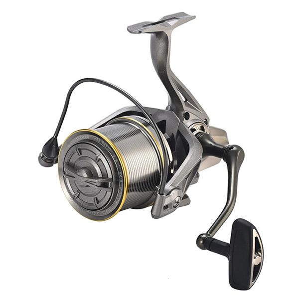 Carretel de pesca NGK8000-14000 Carretel giratório 4.8 1 Arraste máximo 20KG Longo S Carretel de água salgada Água doce 171 Rolamento Carretel fixo Reels240227