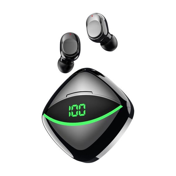 Y-one TWS kulaklıklar kablosuz oyun kulaklıkları Bluetooth 5.3 Stereo Ses LED Dijital Ekran Dokunma Kontrolü Kulak içi kulaklık kulaklıklar cep telefonu için