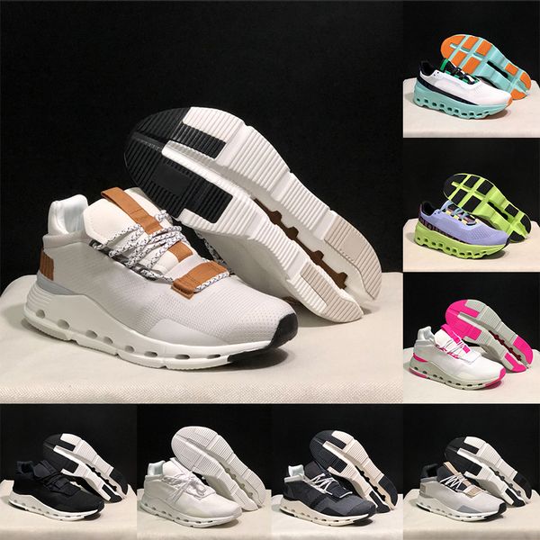 OG Original Fashion Donna Uomo Scarpe da corsa Cloud Bianco Perla Marrone Phantom Nero Midnight Navy Rose Sand Outdoor Jogging Sport Scarpe da ginnastica atletiche Nuvole Sneakers