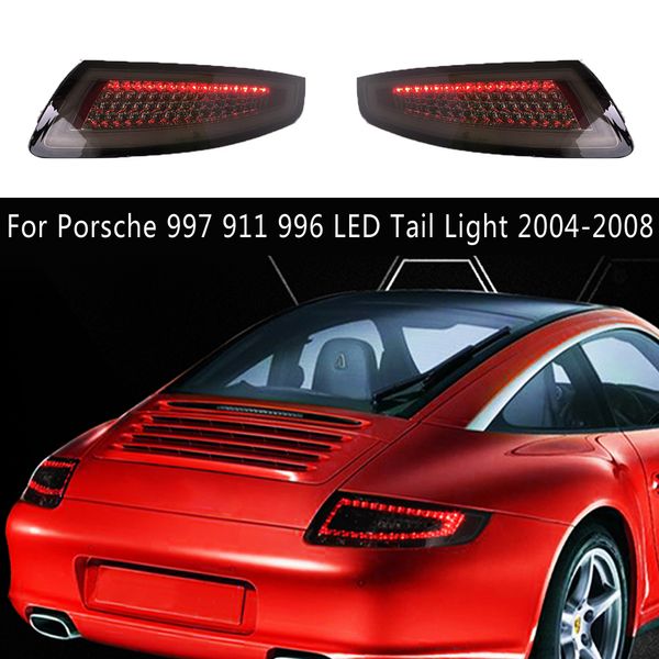 Car Styling Lampada posteriore per Porsche 997 911 996 Fanale posteriore a LED 04-08 Streamer Indicatore di direzione Freno Retromarcia Parcheggio Luci di marcia