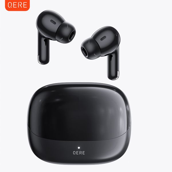 Qere e38 fone de ouvido tws verdadeiro estéreo à prova d'água no ouvido fone de ouvido fones de ouvido sem fio Earbud 61