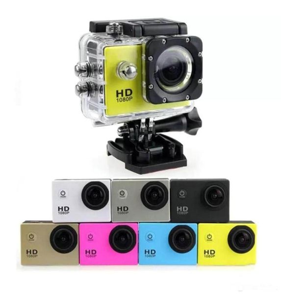 Günstigstes Exemplar für SJ4000 A9-Stil 2-Zoll-LCD-Bildschirm Mini-Sportkamera 1080P Full HD Action-Kamera 30M wasserdichter Camcorder Helme2330839