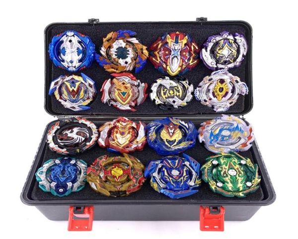 Novo conjunto de explosão lançadores beyblade brinquedos arena bayblades toupie metal explosão avec deus girando topo bey lâminas brinquedo t1910193594185