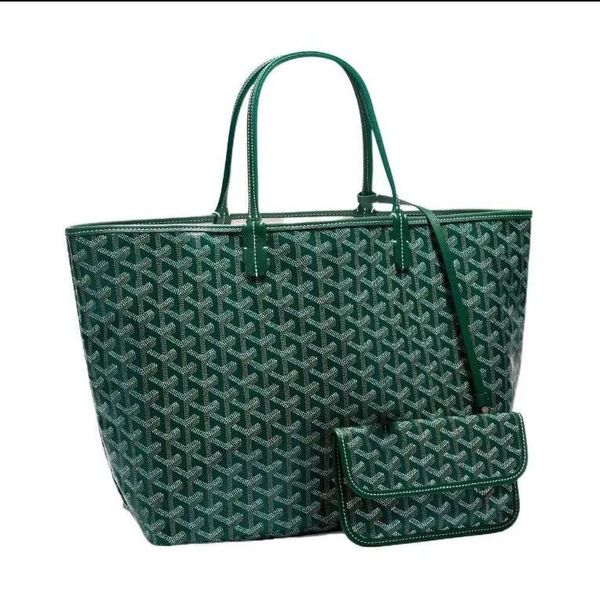 borsa firmata Borsa tote alla moda Borsa a tracolla in pelle Portafoglio Messenger Borsa da trasporto Borsa da donna Borsa shopping composita di grande capacità Plaid Doppia lettera