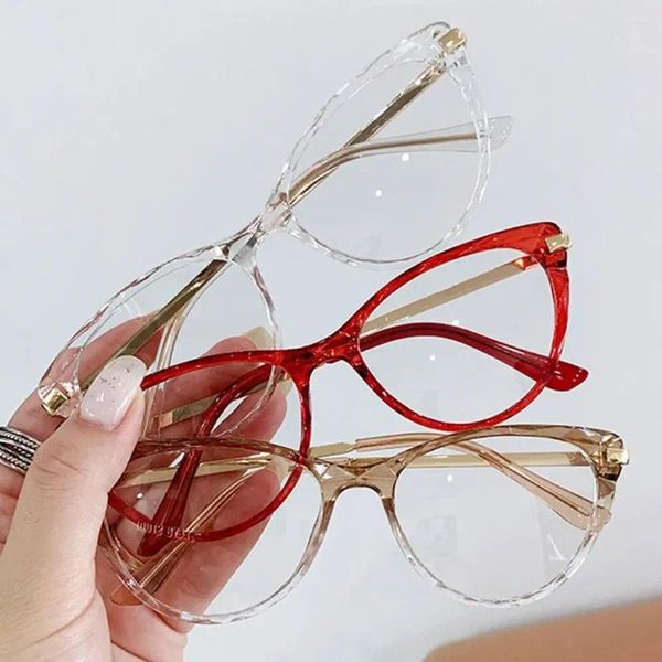 Sonnenbrille Augenschutz Anti-Blaulicht Brille Ultraleicht Blue Ray Blocking Runde Brille PC Metallrahmen Brille Herren Damen
