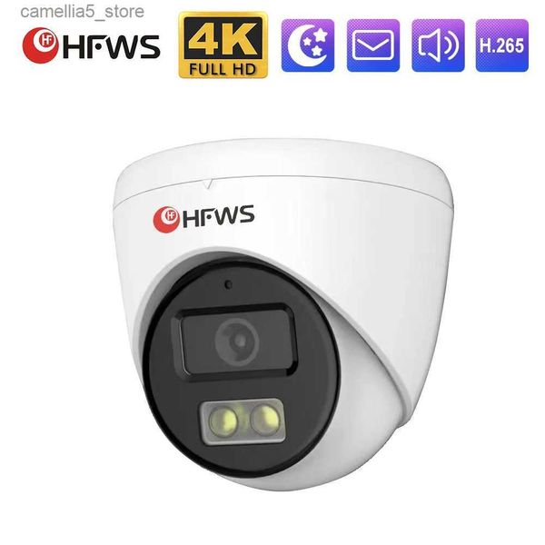 Baby Monitor Camera Protezione di sicurezza Telecamera di sicurezza ad alta definizione da 5 MP Poe Xmeye videosorveglianza domestica indoor mini IP Q240308