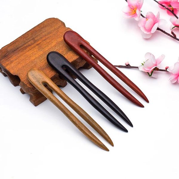 Grampos de cabelo tradicional estilo chinês série sândalo varas para mulheres casamento noivados jóias hairpin cabeça acessórios