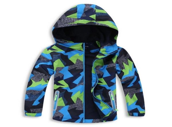 Kinder Windjacken für Jungen Jacke Fleece gefüttert Frühling Herbst Kinder Parka Jungen Regenjacken Warm wasserdicht winddicht Regenmantel5610615