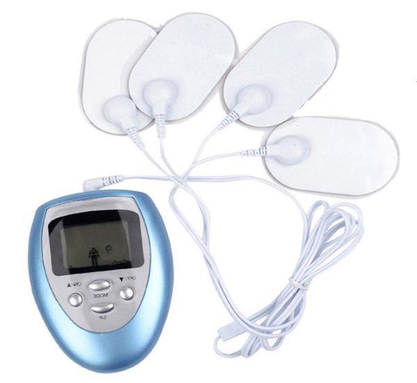 Gadget sanitari Set di terapia di stimolazione con scosse elettriche Massaggiatore per tutto il corpo per collo, spalle, spalle, gambe, stima EStimolazione Rel4937018