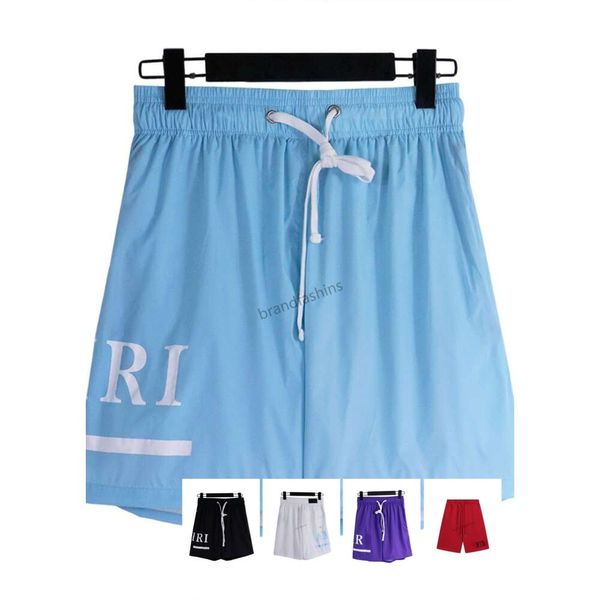 Designer Amirs Shorts Suéter Roxo Shorts Calças High Street Hole Star Patch Masculino Amirs Star Bordado Denim Shorts Stretch Slim-Fit Calças True Jorts