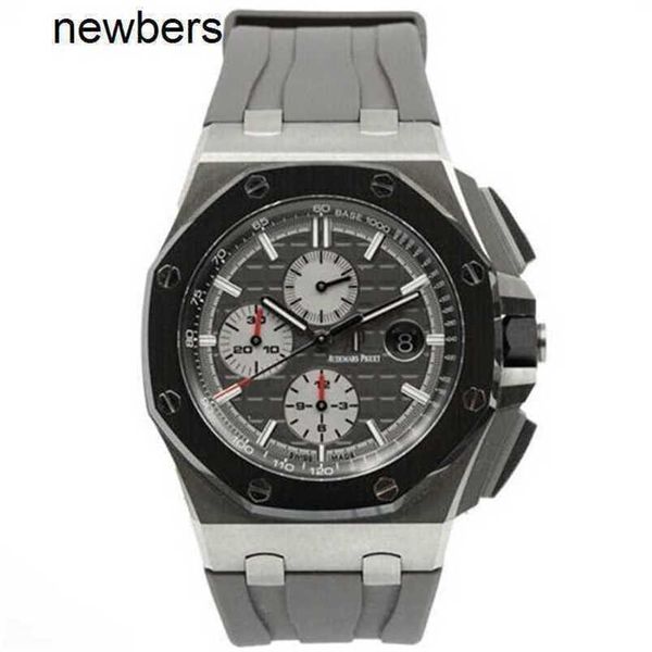 Luxuriöse Aps Factory Audemar Pigue Uhr Schweizer Uhrwerk 44 mm Royal Oak Offshore 26400IO OO A004CA.01 B P Timing-Codetabelle