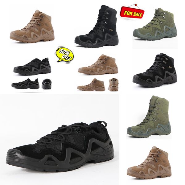 Bootsa Neue Herrenstiefel Armee taktische militärische Kampfstiefel Outdoor Wanderstiefel Winter Wüstenstiefel Motorradstiefel Zapatos Hombre GAI