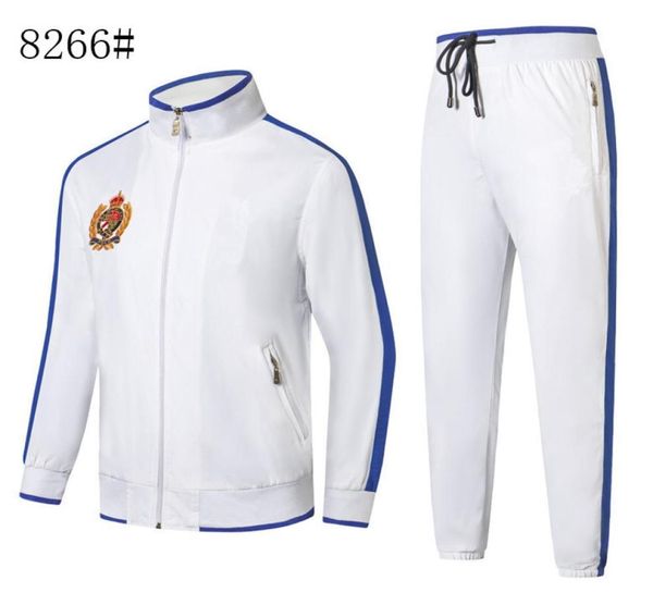 Yeni Sonbahar Erkek Ter Takım Setleri Pantolonlu Jogger Ceketler Takım Hip Hop Siyah Blue White Tasarımcı Kadın Takipleri6941621