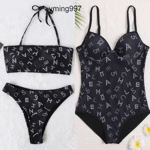 Bikini CC kanal Chanels ev moda kadınlar mayo seksi kızlar mayo mayo yüzme bikinis tekli takım elbise set bodysuit yüzme giyim tasarımcısı ba ejwa