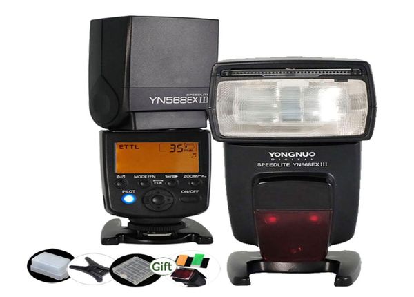 YONGNUO YN568EX III Speedlite GN58 TTL Drahtlose HSS 18000 s Blitzlicht Für Canon DSLR Kamera 5D II III IV 550D 60D 7D5691773